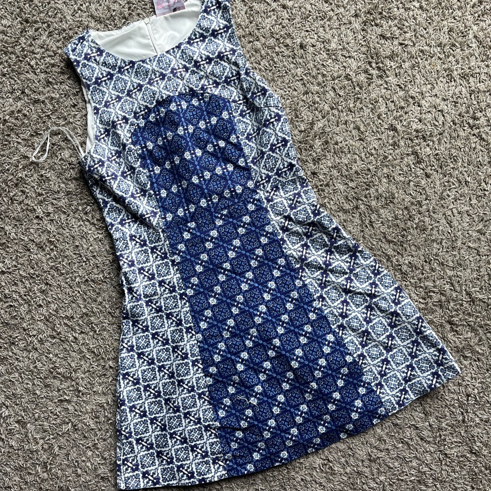 Romeo & Juliet Couture Blue Sheath Mini Dress